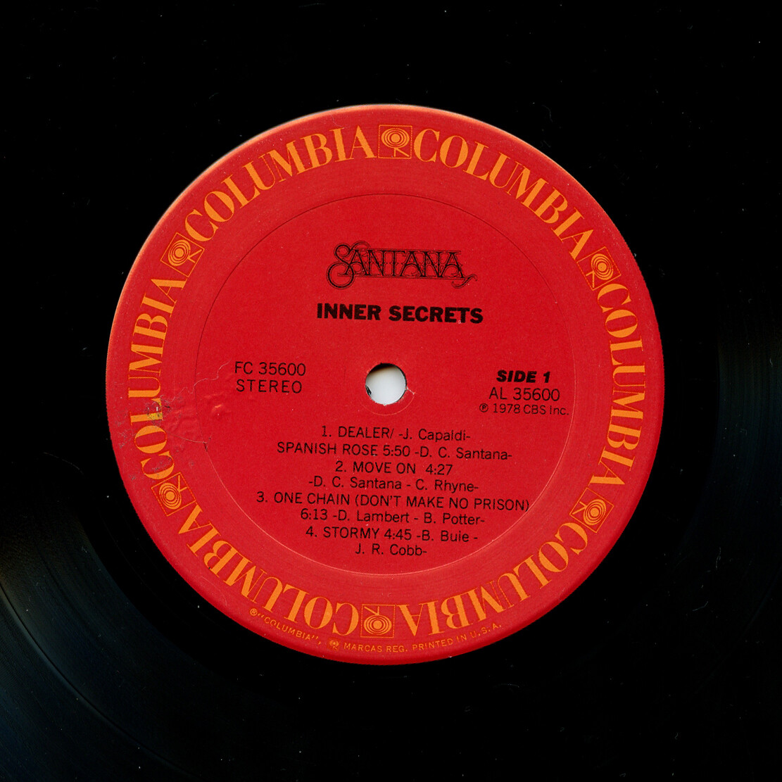 米LP Santana Inner Secrets FRM35600 Friday Music /00260 Amazon.com: Inner Secrets: CDs & Vinyl