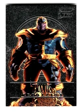 '22 Fleer Ultra Trading Card Avengers Thanos Medallion #M43