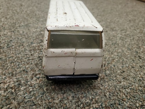 Mini ambulanza vintage TONKA bianca pressofusa ACCIAIO PRESSATO! M1B - Foto 5 di 7