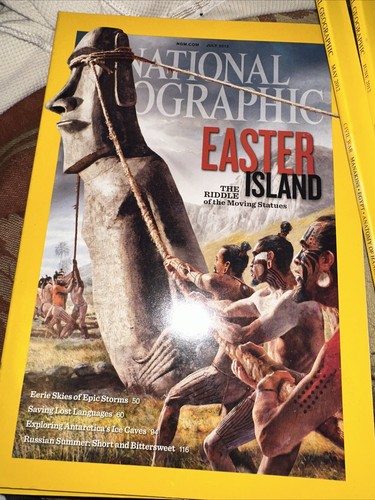 National Geographic December 2012 The World's Largest Trees w Poster Gaza Bird + - Foto 8 di 12