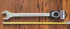 1-3/8" 12-Point Jumbo Combination Wrench Drop Forged Steel Jobsmart NOS