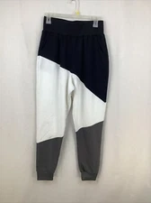 Urban Groove Joggers Color Block Small Adult Black White And Gray Pockets