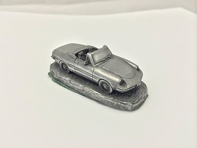 Alfa Romeo ''''Kham Tail Spid Modellauto Zinn-Effektauto 1:92 Maßstab Modellauto Ref3