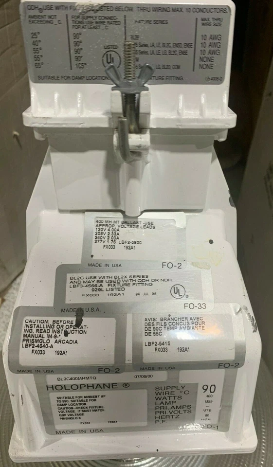 Vintage HOLOPHANE PRISMGLO Industrial Warehouse Pendant Factory light STUNNING! - Image 2 of 4