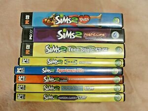 the sims 2 expansion packs