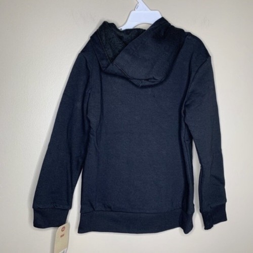 Levi's Boys Batwing Logo Sweatshirt Hooded Camo Black Size 6 NEW - Picture 4 of 5