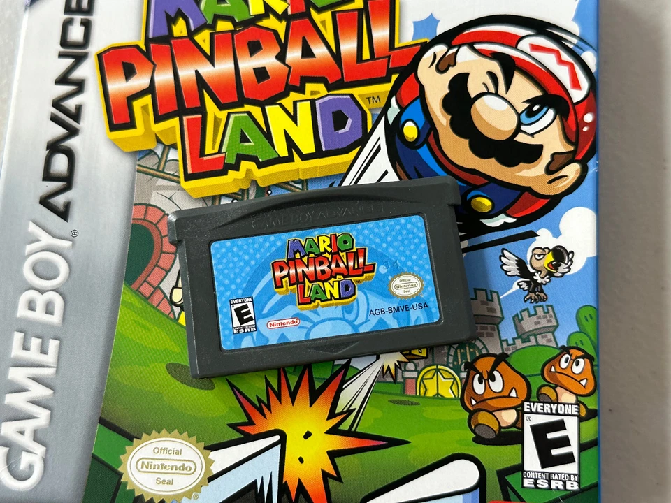 Mario Pinball Land (Nintendo Game Boy Advance) Auténtico Completo Foto 3 de 4