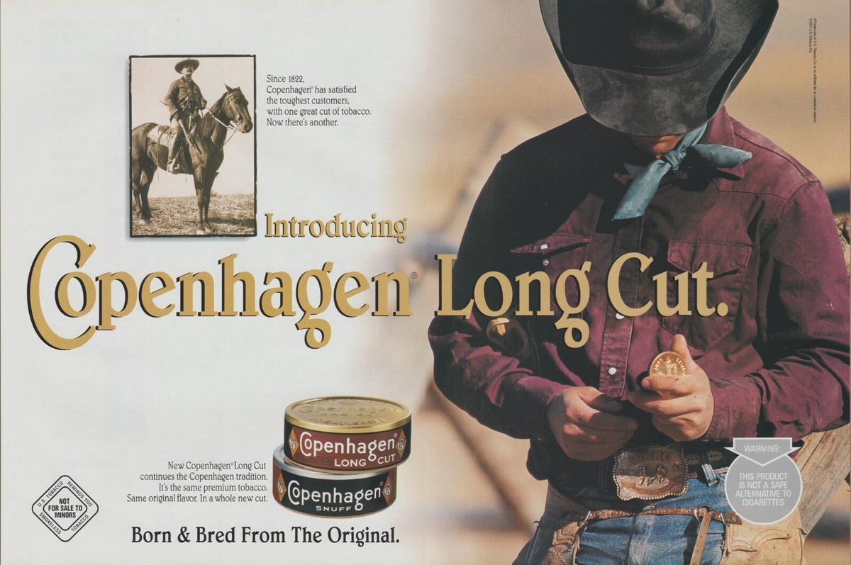 copenhagen tobacco models 1997 - Since 1822 Toughest Customers copenhagen tobacco model 1968 small