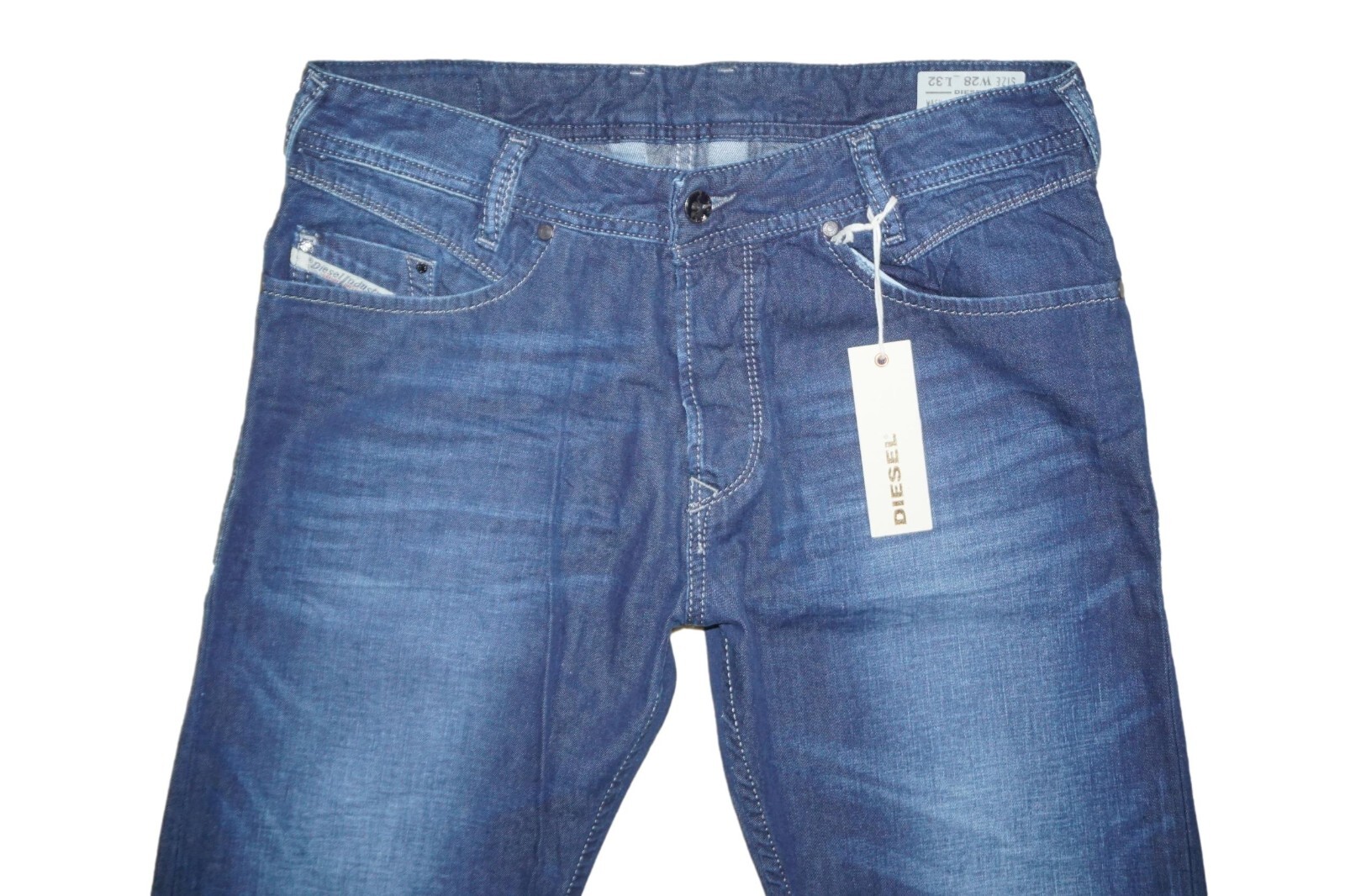 DIESEL IAKOP 0R8K8 JEANS REGULAR SLIM TAPERED W28 L32 100% AUTHENTIC