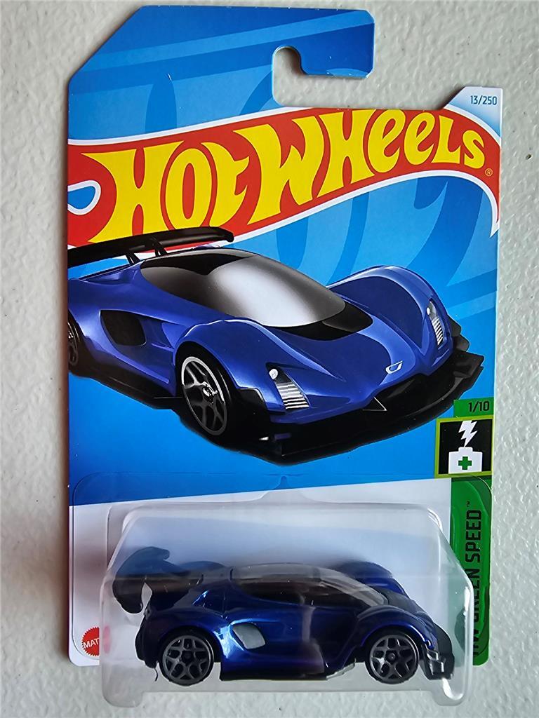 2024 Hot Wheels 13/250 HRY49 Czinger 21C HW Green Speed 1/10 2024 Hot Wheels 13/250 HRY49 Czinger 21C HW Green Speed 1/10