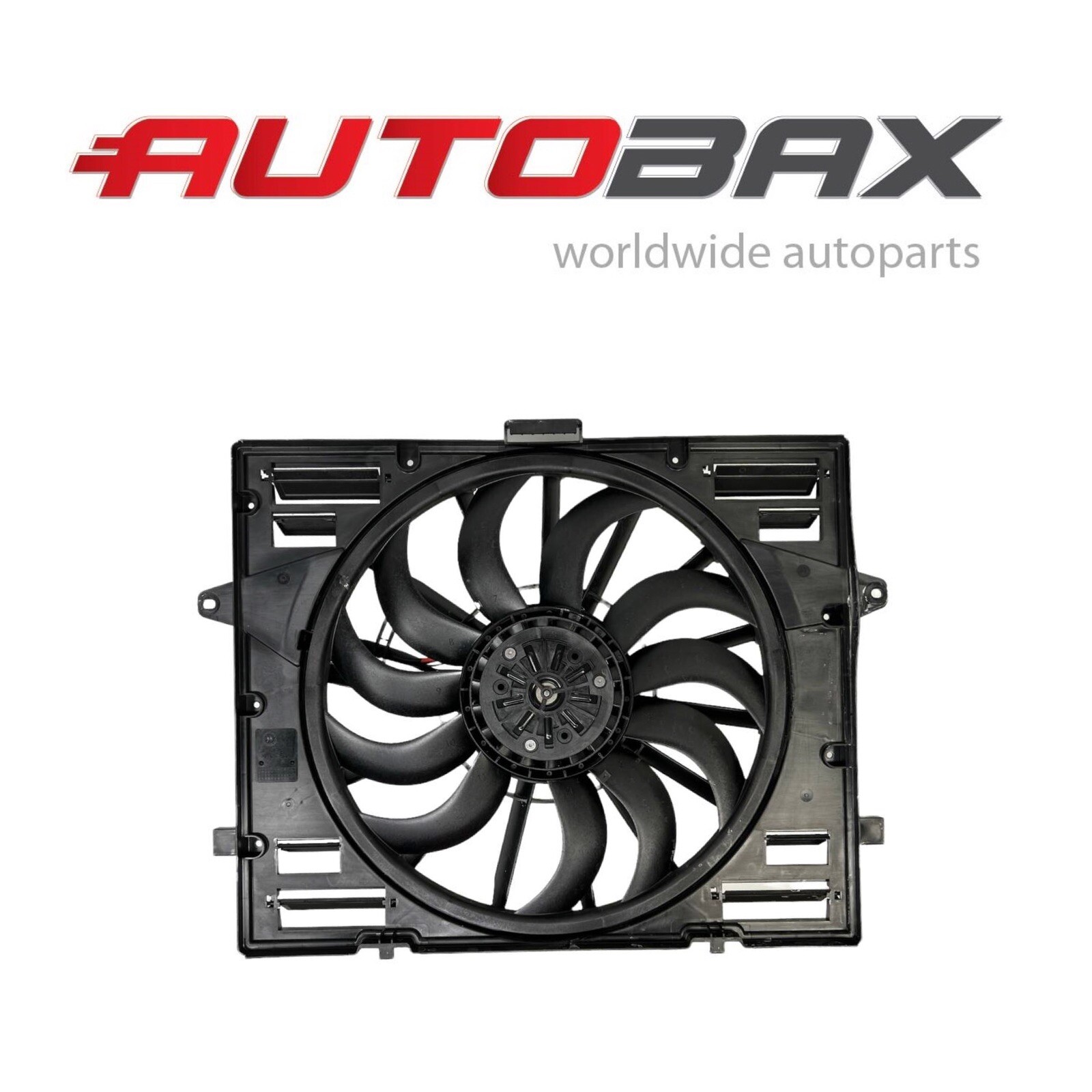 2017 2018 2019 2020-2023 ASTON MARTIN DB11 RADIATOR COOLING FAN SHROUD W/ MOTOR