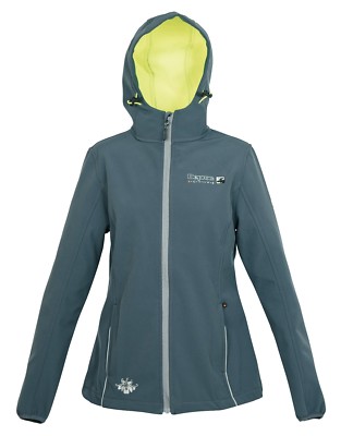 Deproc Peak Bryce Damen Softshell Jacke mit Kapuze Übergröße bis 50 UVP 110 