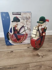 Kirkland Nutcracker Large Wooden Rocking Horse 18" Christmas