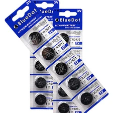 Toys Remote Watch Battery WHOLESALE 15pcs CR2032 LM2032 DL2032 Button Cell Coin