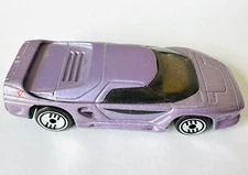 Hot Wheels 1991 #207 Vector Avtech WX-3 Purple Mattel Diecast 1:64 Scale Vintage