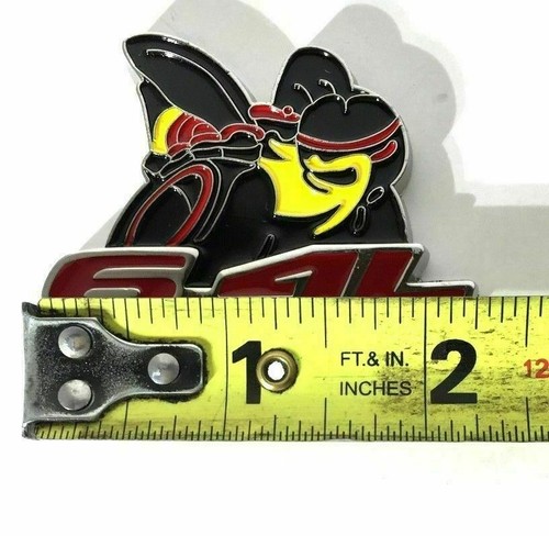 NEW 2PCS/3PCS Bee Fender Side Emblem Rear Trunk Badge Black/Gold/Chrome - Picture 3 of 17