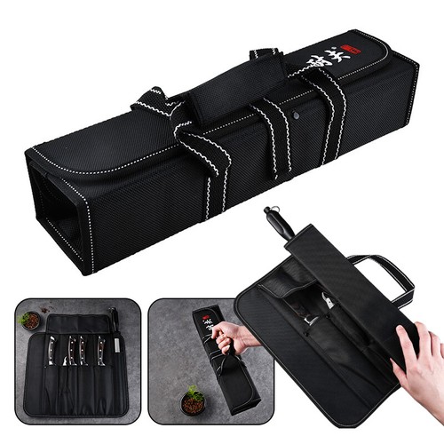 Kitchen Cooking Chef Knife Bag Roll Bag Carry Case Portable Durable Storage - Picture 3 of 13