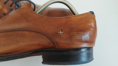 MELVIN & HAMILTON Anzug Budapester Business Halbschuhe Schnürschuhe Gr 44 TOP! - Bild 12 von 12