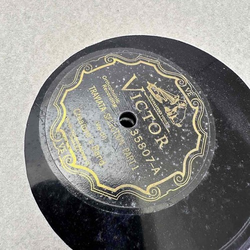 antico album voce del padrone con dischi grammofono - 11 pezzi - Foto 9 di 13