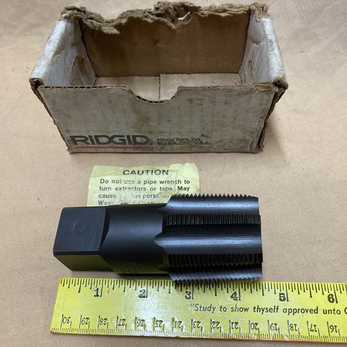 Ridgid one and a half inch NPT 147/64 drill USA - Picture 7 of 9