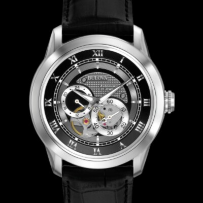 ブローバ Bulova 96A135 Amazon.com: Bulova Men's 96A135 BVA-SERIES 120 Automatic strap