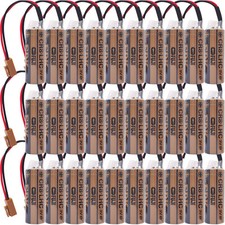30-Pack FUJI FDK CR8 LHC CR8-LHC 17450 Battery Backup Power Source Meter Battery