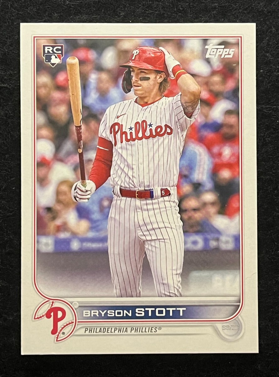 その他 Topps Bryson Stott auto PSA9 RC Bryson Stott 2022