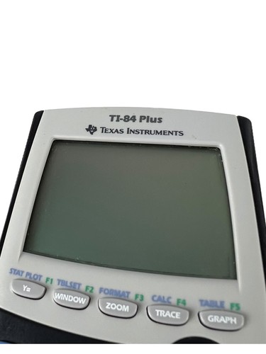 Texas Instruments TI-84 Plus Graphing Calculator Black With Cover Tested Works - Picture 5 of 12