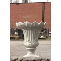 Amphore BlÜTe Zum Bepflanzen Blumentopf Gartendeko Frostfest Blumen Neu PO-1996
