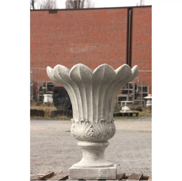 Amphore BlÜTe Zum Bepflanzen Blumentopf Gartendeko Frostfest Blumen Neu PO-1996-image