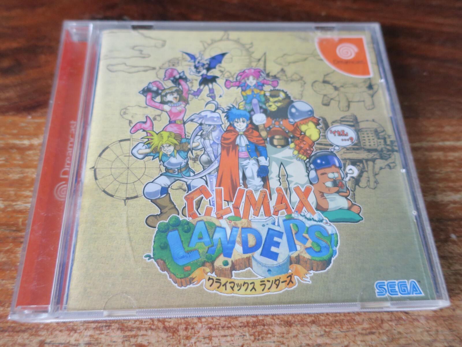 CLIMAX LANDERS          ----- pour SEGA DREAMCAST   // JAPON  / NTSC