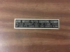 KOBE BRYANT (HALL OF FAME) NAMEPLATE FOR SIGNED BALL DISPLAY/JERSEY CASE/PHOTO