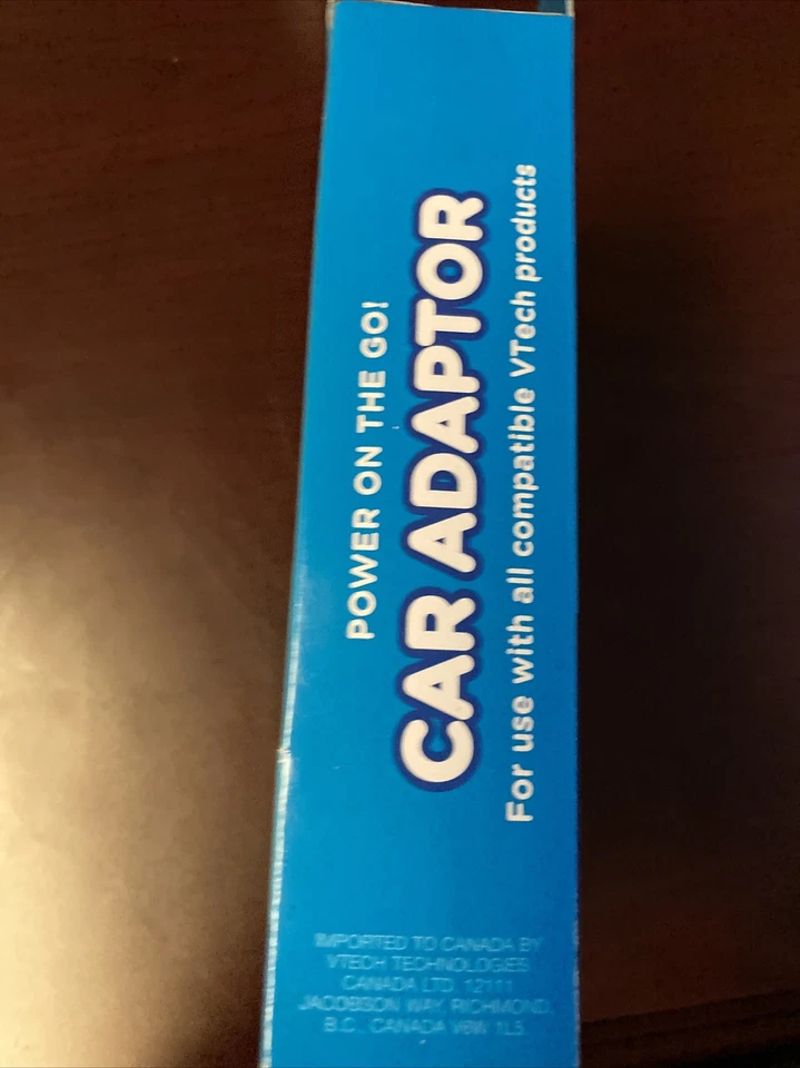 vtech Car Adaptor - NEW - Genuine InnoTab MobiGo VReader Adapter V Reader - Image 2 of 4