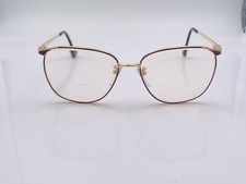 Vintage Tura 259 Gold Metal Oval Sunglasses FRAMES ONLY Japan