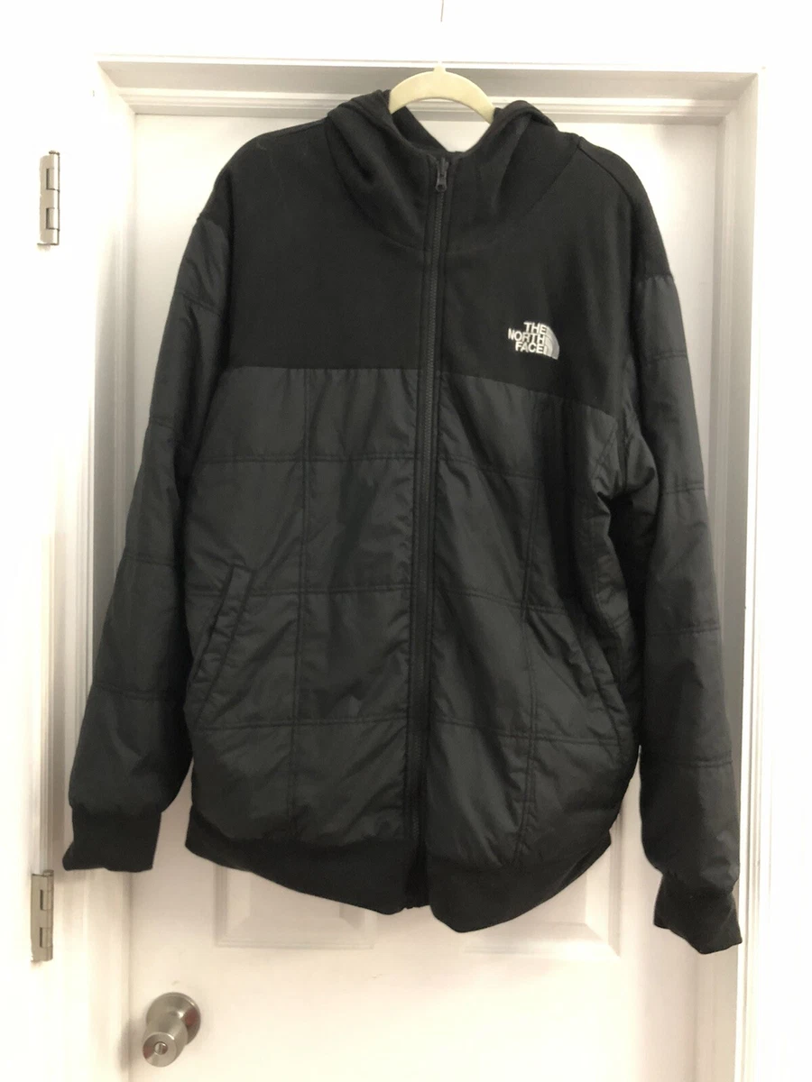 North Face Mens XXL Black Double-sided Jacket