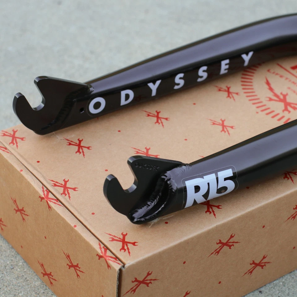ODYSSEY BMX R15 BLACK BICYCLE 3/8" FORK PRIMO CULT SUNDAY STRANGER - Image 2 of 2