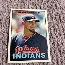 2016 Topps Heritage #403 Danny Salazar Cleveland Indians
