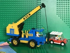 Vintage Legoland Mobile Car Crane Lego 1489 From 1989 Rare