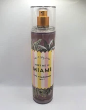 BATH AND BODY WORKS MEET ME IN MIAMI BODY MIST 8 FL OZ
