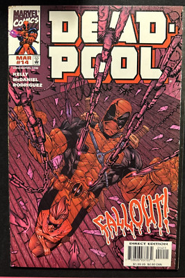 Deadpool #14 (1998, Marvel) 1st App of Ajax (Francis)
