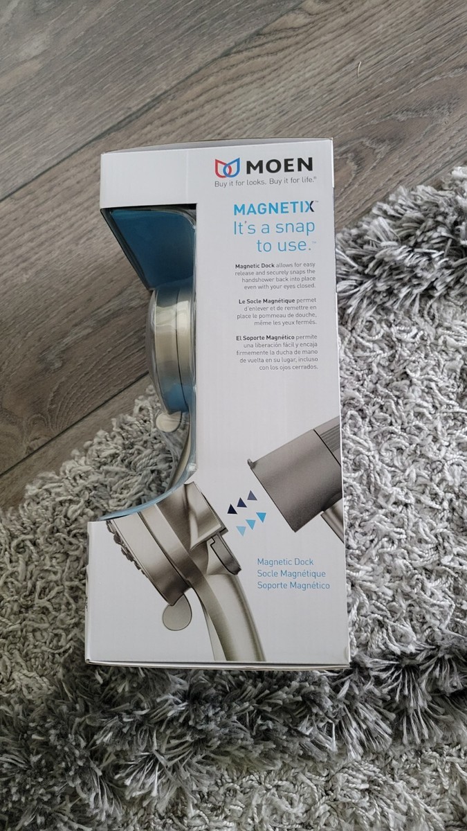 MOEN Attract w/ Magnetix 6-spray 3.75 in. Dual Shower Head  