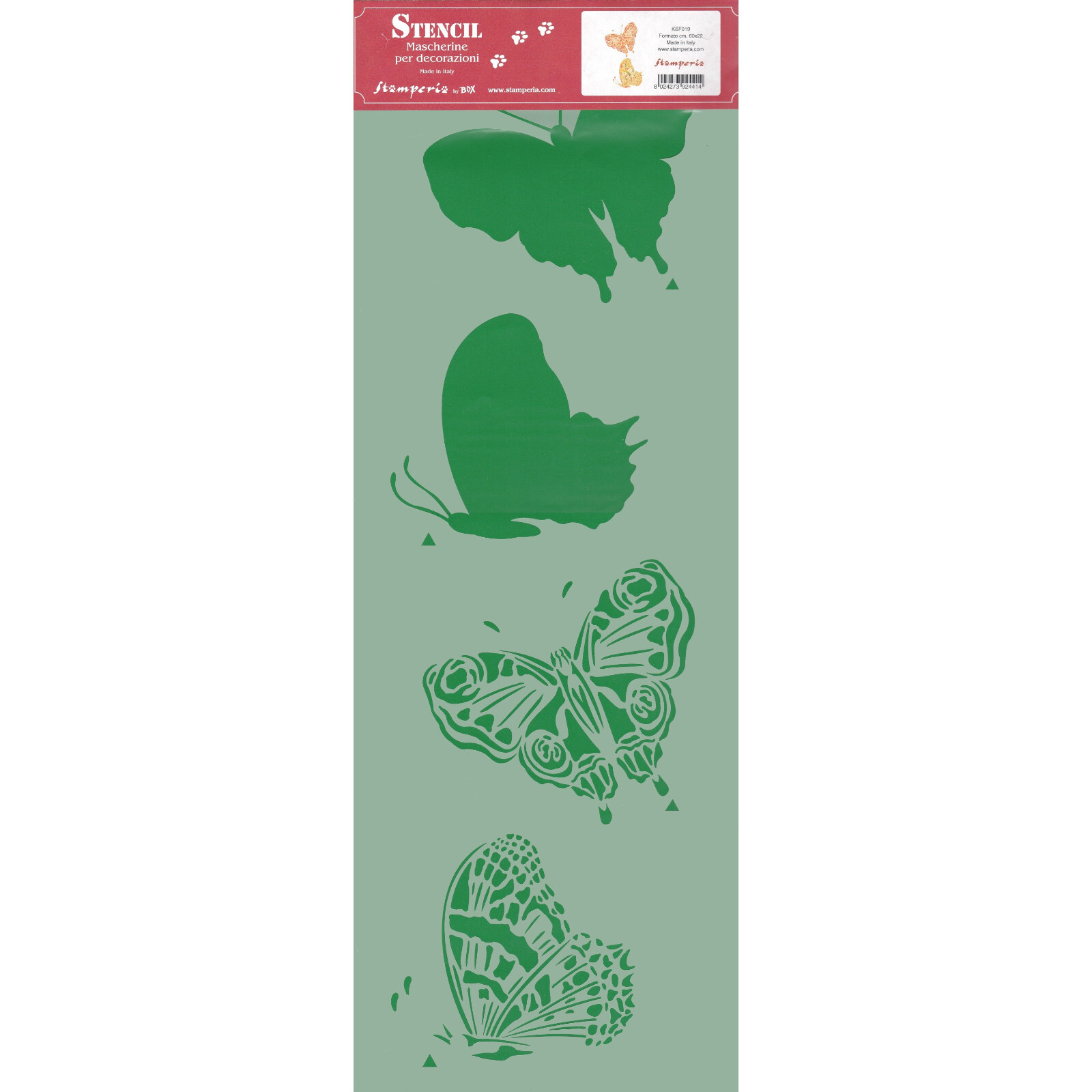Pochoir papillon réutilisable pour personnaliser votre décoration de chambre