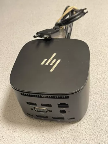HP THUNDERBOLT GEN 2 DOCKING STATION HSN-IX01 *No Power Supply* AS/IS Untested