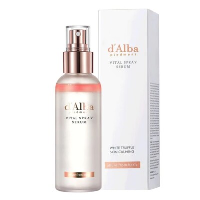 D'ALBA Vegan Red Serum White Truffle Skin Calming Vital Serum 100ml aus Korea