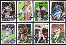 2021 Topps Baseball card singles: You pick from drop-down list! NRMT
