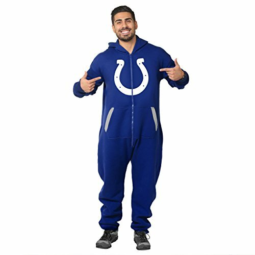 Комбинезон унисекс с логотипом KLEW NFL Indianapolis Colts, синий
