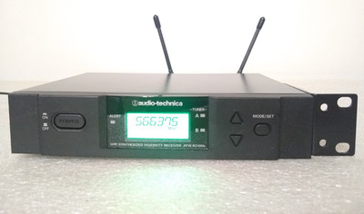 Audio Technica ATW-R3100B UHF Synthesized Diversity Receiver w/ Power adapter