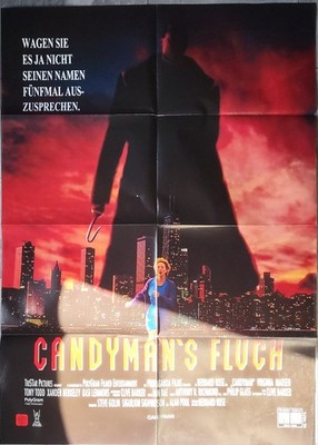 Videoposter 84x60cm (Candymans Fluch) gefaltet