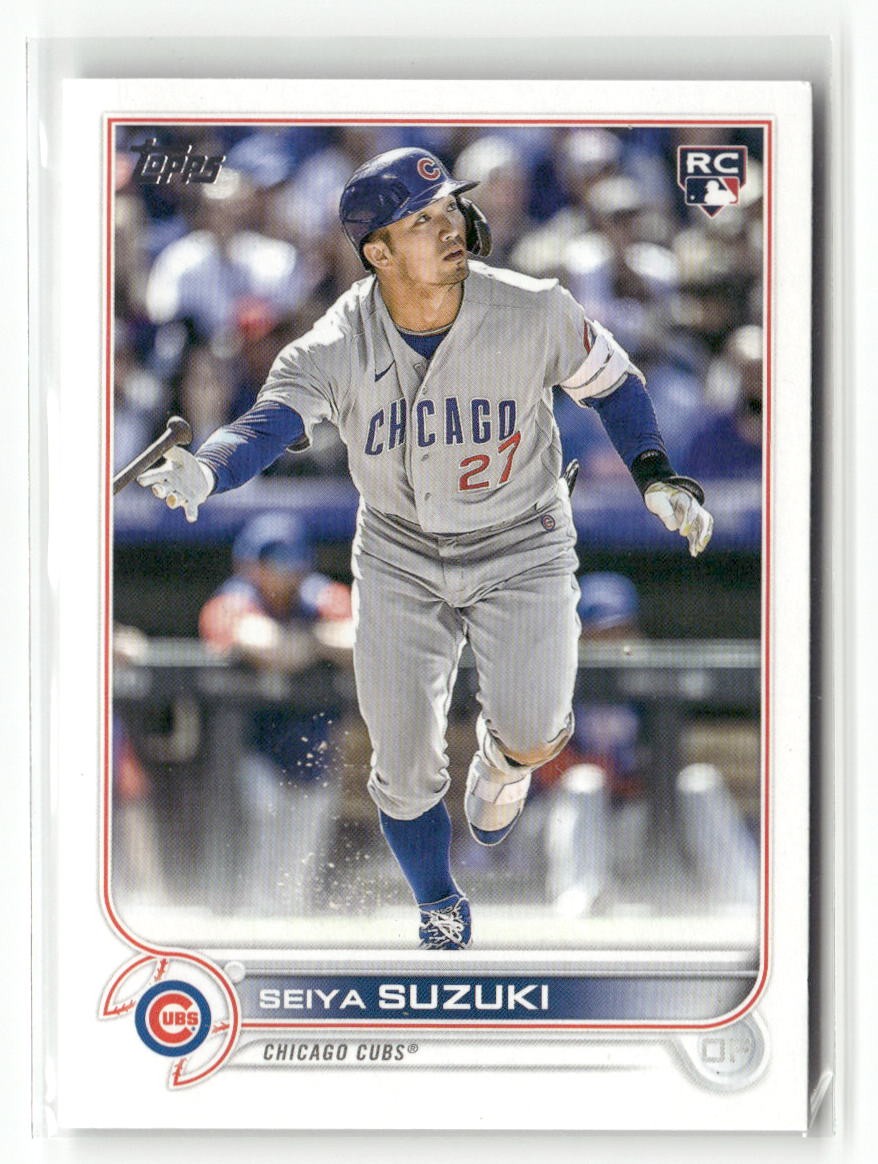 2022 Topps Update #US250 Seiya Suzuki RC ROOKIE CUBS