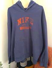 Nike Vintage Late 90s/Y2K Era Hoodie Blue Orange Men  s XL Black Star Tag
